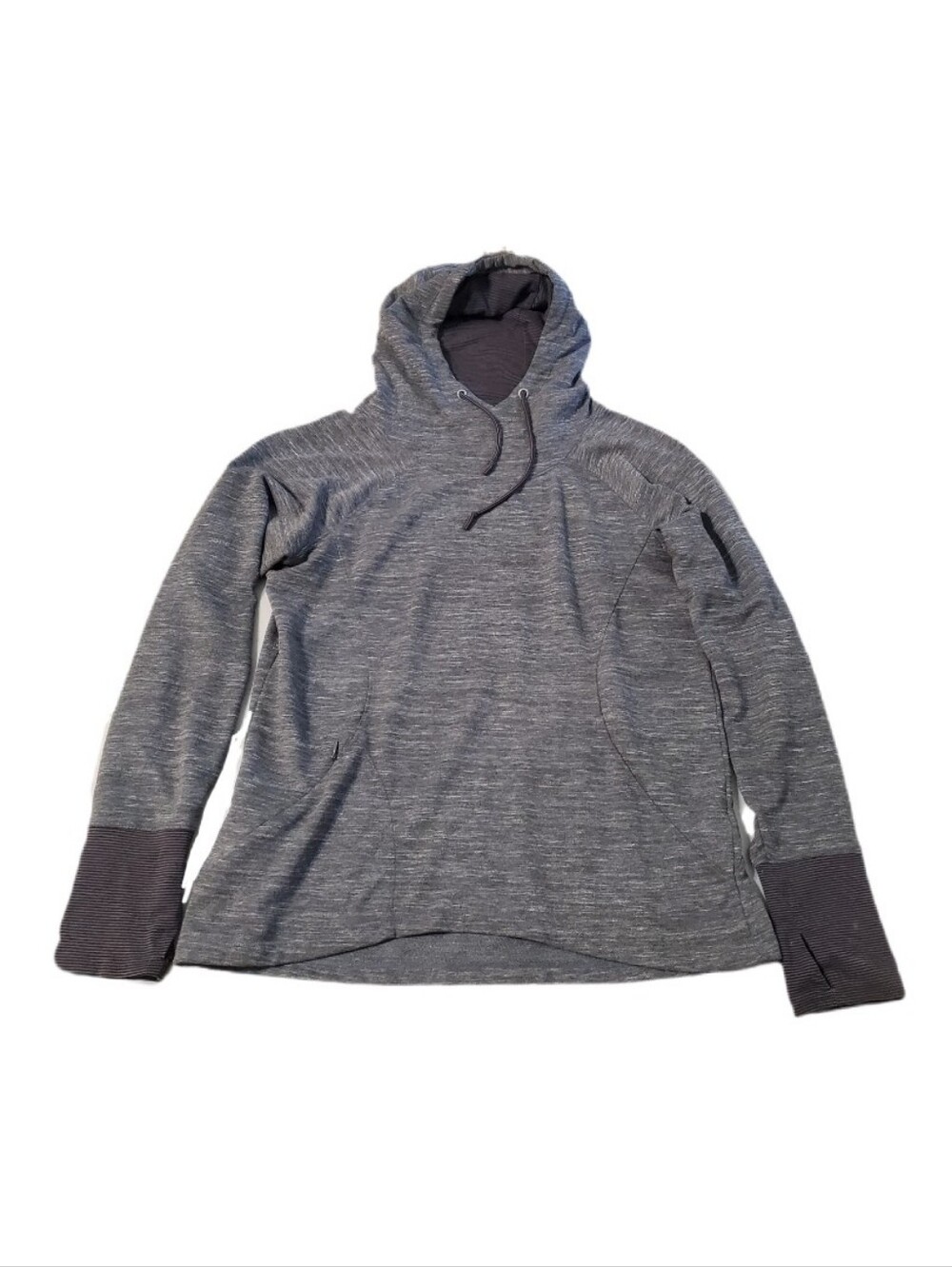 Avalanche Women's Heather Gray Pullover Hoodie Large
